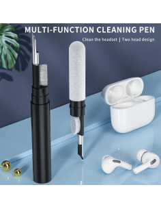 Kit de limpieza para auriculares Bluetooth AK Store SB-11 Negro 2
