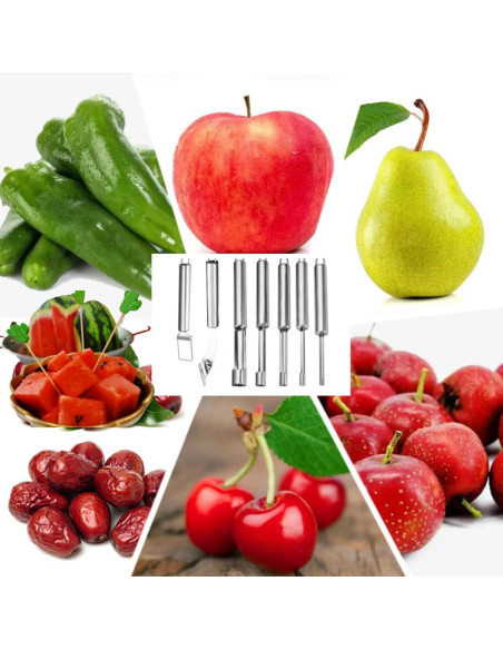 Juego de Herramientas de Acero Inoxidable para Desinfectar Frutas y Verduras - KKpxafl Juego de Herramientas de Acero Inoxidable para Desinfectar Frutas y Verduras - KKpxafl