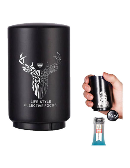 Abrebotellas Automático YUDANSI de Acero Inoxidable - Regalo Día del Padre Abrebotellas Automático YUDANSI de Acero Inoxidable - Regalo Día del Padre