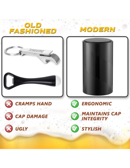 Abridor de Cerveza Automático Xiamen - Sin Daño a Tapas Abridor de Cerveza Automático Xiamen - Sin Daño a Tapas