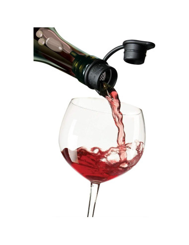 Corker de Haley 5-en-1 Aerador y Tapón de Vino - Combo 2 Pzs