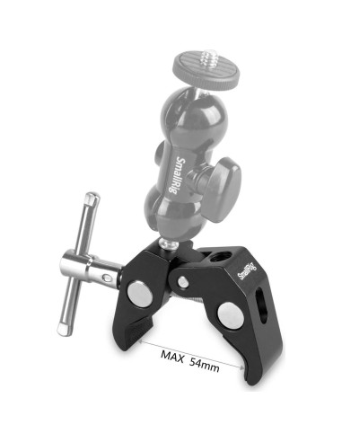 SMALLRIG Super Clamp 735 para cámaras y luces - 40mm