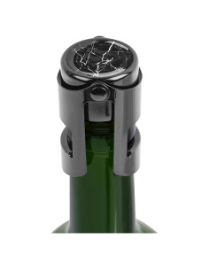 Tapón de Champagne LIZIMANDU Acero Inoxidable 10.5 cm Negro