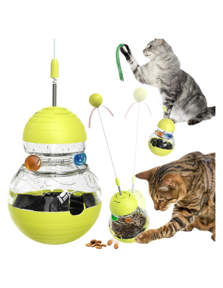 Juguete Interactivo para Gatos TLKNG con Dispensador de Comida Juguete Interactivo para Gatos TLKNG con Dispensador de Comida