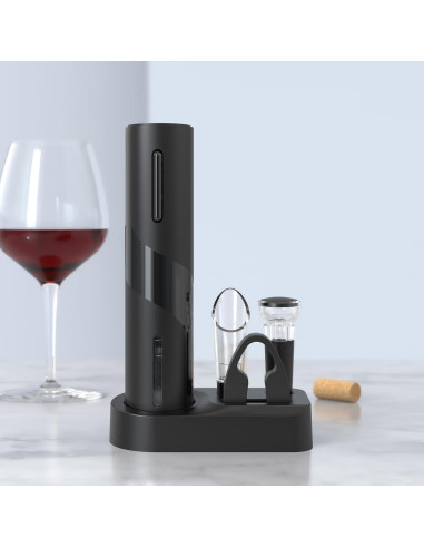 Abridor de Vino Eléctrico Duyiho Recargable Automático 4 en 1