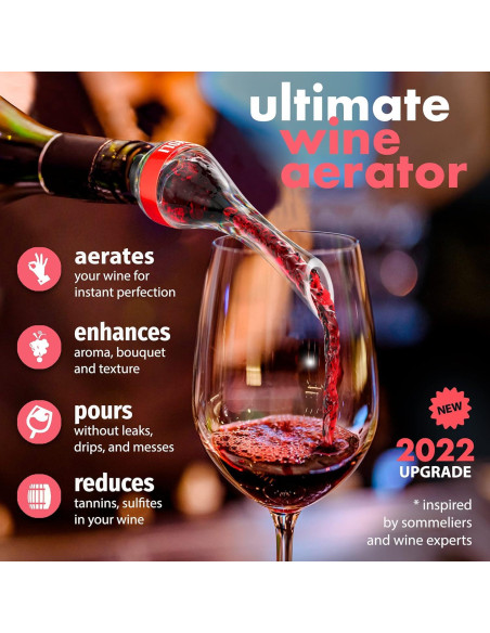 Aerador de Vino Vinvoli WAP2023 - Decantador Profesional Aerador de Vino Vinvoli WAP2023 - Decantador Profesional