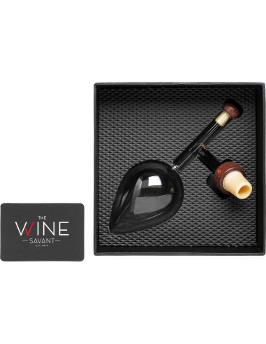Decantador de Vino The Wine Savant Aerador de Bulbo 12.7 cm