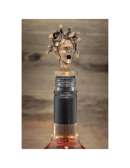 Vertedor de Vino Medusa Pour People's Market - Bronce Vertedor de Vino Medusa Pour People's Market - Bronce
