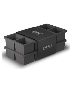 Bandeja de Hielo de Silicona Samuelworld 2-Pack 8 Cavidades