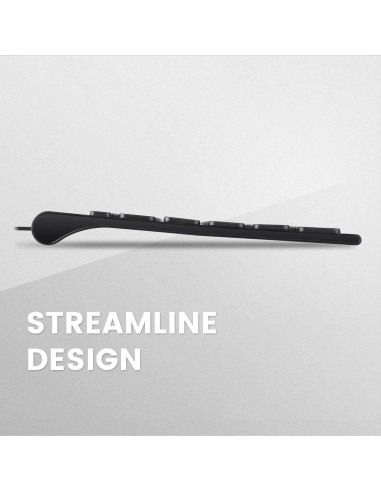 Teclado Mini Perixx PERIBOARD-429 Retroiluminado USB