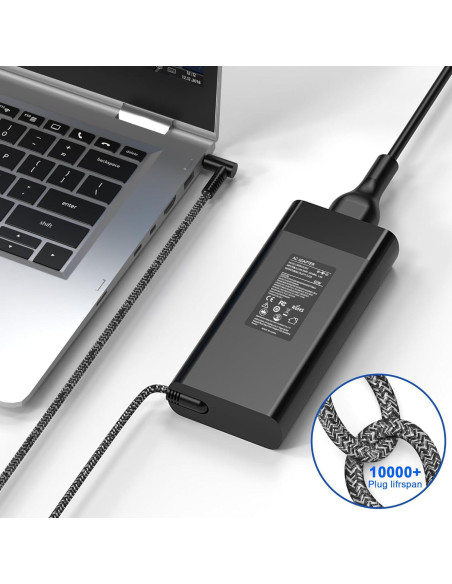 Cargador de Laptop YTech 65W 19.5V 3.33A Punta Azul Cargador de Laptop YTech 65W 19.5V 3.33A Punta Azul
