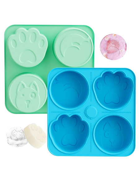 Moldes de Silicona para Golosinas de Perros UPSKY 2 Piezas Moldes de Silicona para Golosinas de Perros UPSKY 2 Piezas