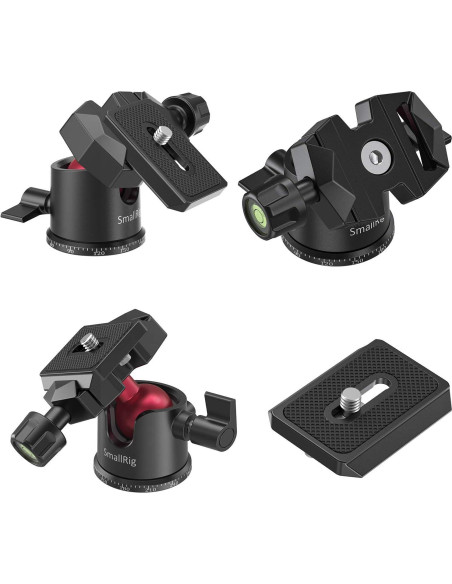 Cabezal de bola mini SmallRig BUT2665 360 para cámara Cabezal de bola mini SmallRig BUT2665 360 para cámara