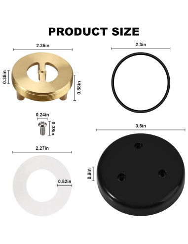 Kit de reparación bonete 720A Zurn 1/2 a 1 pulgada
