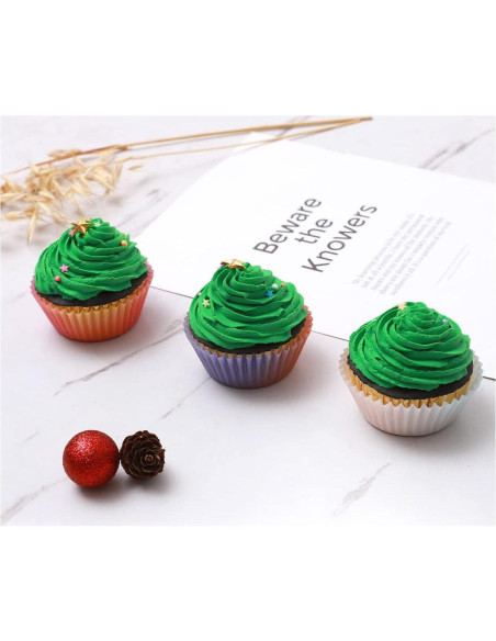 Forros para Cupcakes Qiqee 300 Unidades Diseño Gradiente Forros para Cupcakes Qiqee 300 Unidades Diseño Gradiente
