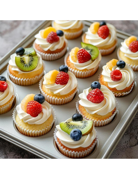 500 Forros de Cupcake Mini Blancos Athjoyo Resistentes a Grasa 500 Forros de Cupcake Mini Blancos Athjoyo Resistentes a Grasa