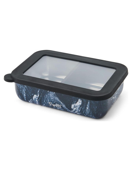 Caja Bento S'well de Acero Inoxidable 1774ml Mármol Azurita Caja Bento S'well de Acero Inoxidable 1774ml Mármol Azurita