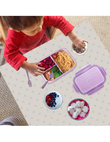 Caja de Almuerzo ASYH Bento Box 3 Compartimentos 1150ml