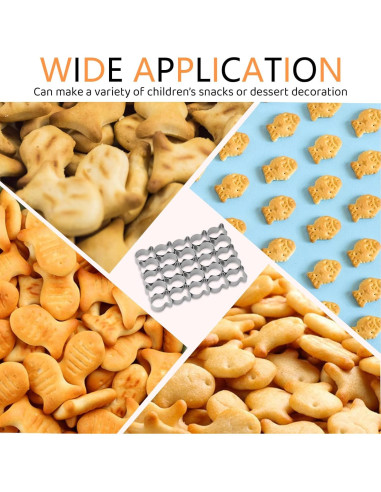Cortador de Galletas de Pez Dorado Starfa Lab 25 Cavidades