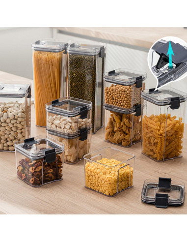Contenedor de Almacenamiento de Alimentos Cetomo 8.6 Tazas Sellado