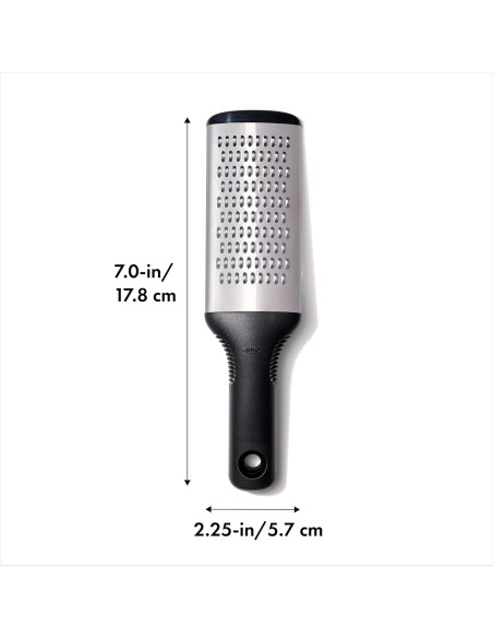 Rallador OXO Good Grips Acero Inoxidable Negro 33 cm Rallador OXO Good Grips Acero Inoxidable Negro 33 cm