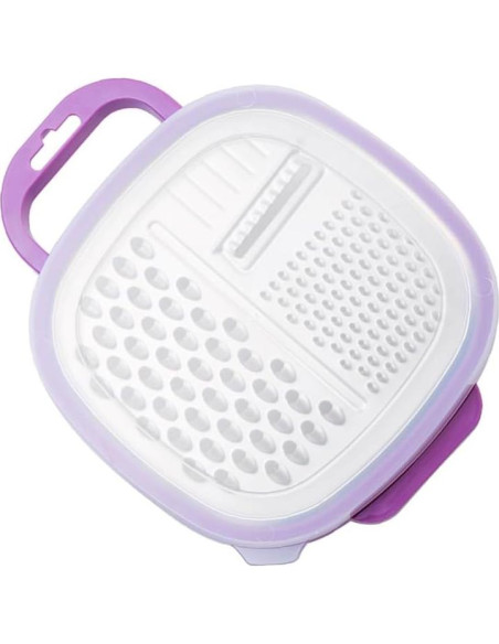 Rallador de Queso DOITOOL con Contenedor Ergonómico 24cm Rallador de Queso DOITOOL con Contenedor Ergonómico 24cm