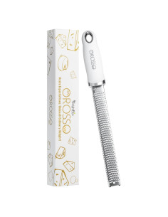 Rallador Zester OROSSO Blanco Acero Inoxidable 90g