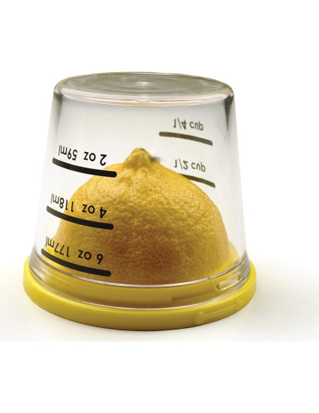 Rallador Zester Multifuncional RSVP Amarillo 177 ml Apto Lavavajillas