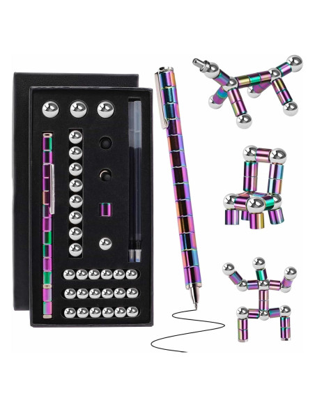 Bolígrafo Fidget Magnético YYMHMF 18cm para Niños y Adolescentes Bolígrafo Fidget Magnético YYMHMF 18cm para Niños y Adolescentes