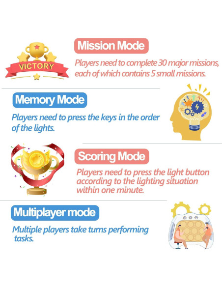 Pop The Target! Intoypad Juego Multijugador Sensorial 0.17 kg Pop The Target! Intoypad Juego Multijugador Sensorial 0.17 kg