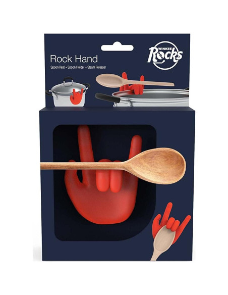 Soporte para Cucharas de Cocina Winkee Rocks - Silicona Resistente Soporte para Cucharas de Cocina Winkee Rocks - Silicona Resistente