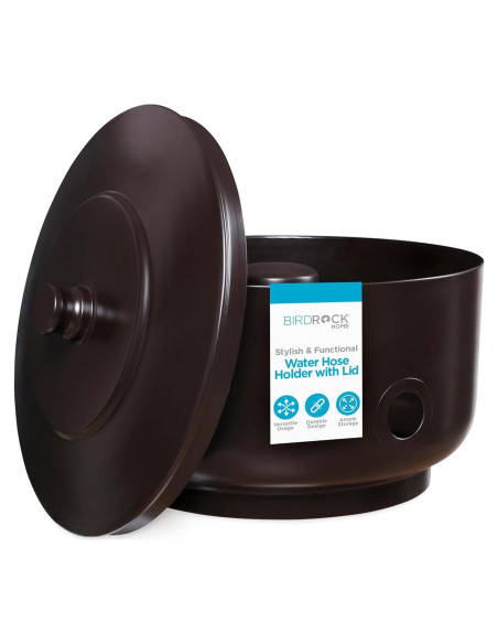 Maceta para Mangueras BIRDROCK HOME 30.48m Bronce Aceitado Maceta para Mangueras BIRDROCK HOME 30.48m Bronce Aceitado