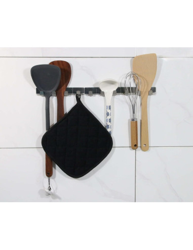 Set de 5 Agarraderas de Algodón Bestjoy Resistentes al Calor