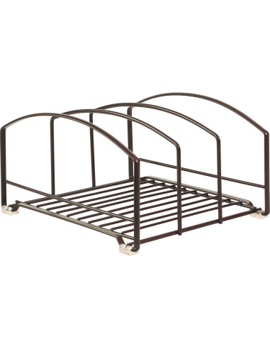 Organizador de Utensilios Deco Brothers 3 Ranuras Bronce