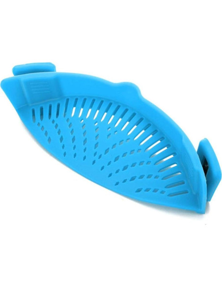 Colador de Silicona ZYluoke Ajustable Manos Libres Azul Colador de Silicona ZYluoke Ajustable Manos Libres Azul