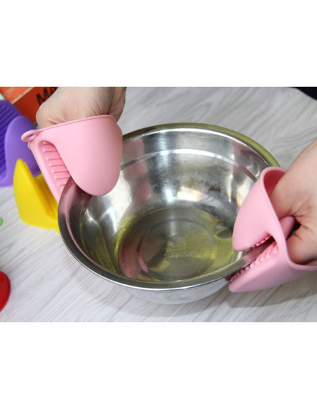 Colador de Silicona ZYluoke Ajustable Manos Libres Azul Colador de Silicona ZYluoke Ajustable Manos Libres Azul