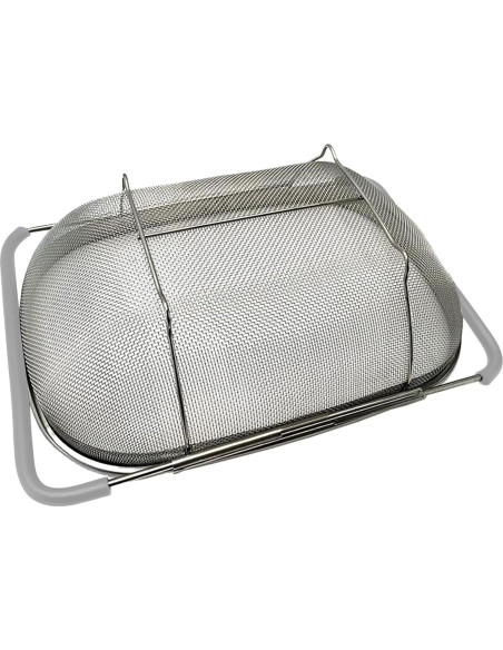 Colador Ovalado de Acero Inoxidable AJIODA 6 Cuartos Expandible Colador Ovalado de Acero Inoxidable AJIODA 6 Cuartos Expandible