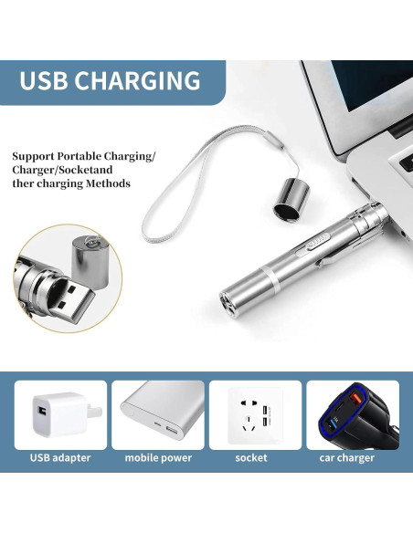 Juguete láser para gatos Yiwu ZK-9127 recargable USB Juguete láser para gatos Yiwu ZK-9127 recargable USB