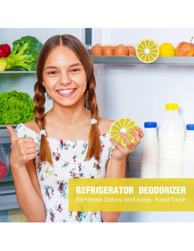 Desodorante de Nevera AOP-LEMON Eliminador de Olores Ecológico