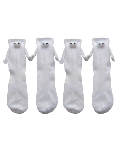 Calcetines Magnéticos Mano en Mano 3D para Parejas