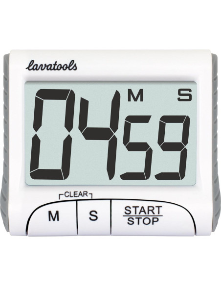Temporizador Digital de Cocina Lavatools KT1 con Pantalla Grande Temporizador Digital de Cocina Lavatools KT1 con Pantalla Grande