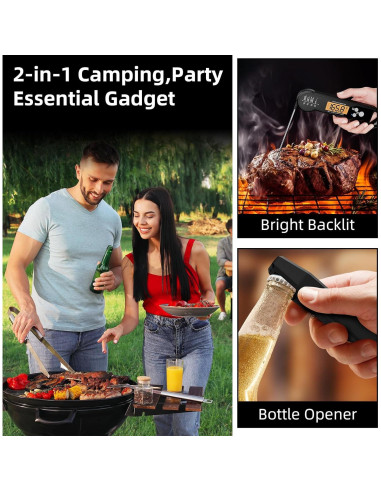 Termómetro de Carne Impermeable Shenzhen - Rápido y Preciso