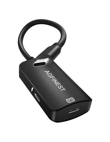 Adaptador USB C a Gafas AR AGFINEST Carga y Video 3D