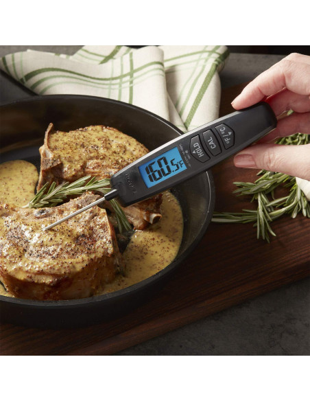 Termómetro Digital de Cocina Taylor 9867 Plegable Negro Termómetro Digital de Cocina Taylor 9867 Plegable Negro