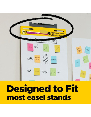 Post-it Super Sticky Easel Pad 63.5x76.2 cm Blanco 30 Hojas 2 Pads