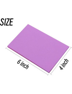 Notas Adhesivas Early Buy 6 Colores Brillantes 10.16x15.24cm 2