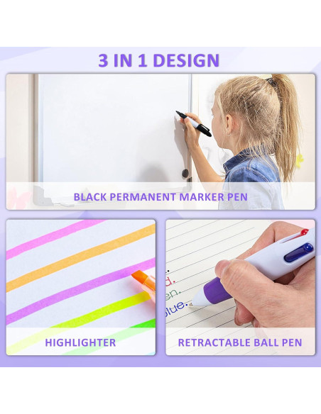 Juego de bolígrafos para enfermera AEDOVE, 24 piezas multicolor Juego de bolígrafos para enfermera AEDOVE, 24 piezas multicolor