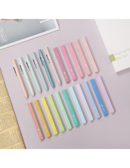 Marcadores y Bolígrafos de Gel Mr. Pen, 22 Piezas, Multicolor Marcadores y Bolígrafos de Gel Mr. Pen, 22 Piezas, Multicolor
