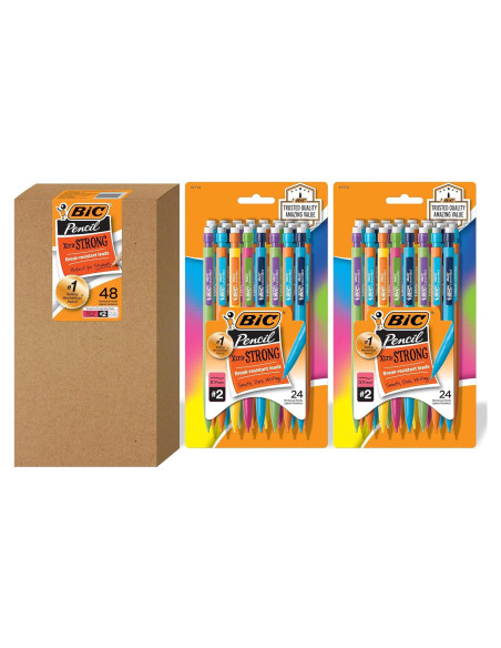 Lápices Mecánicos BIC Xtra-Fuerte 0.9mm, Paquete de 48 Lápices Mecánicos BIC Xtra-Fuerte 0.9mm, Paquete de 48