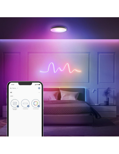 Luz de Techo Inteligente Feit Electric 30W RGBW 38,1 cm